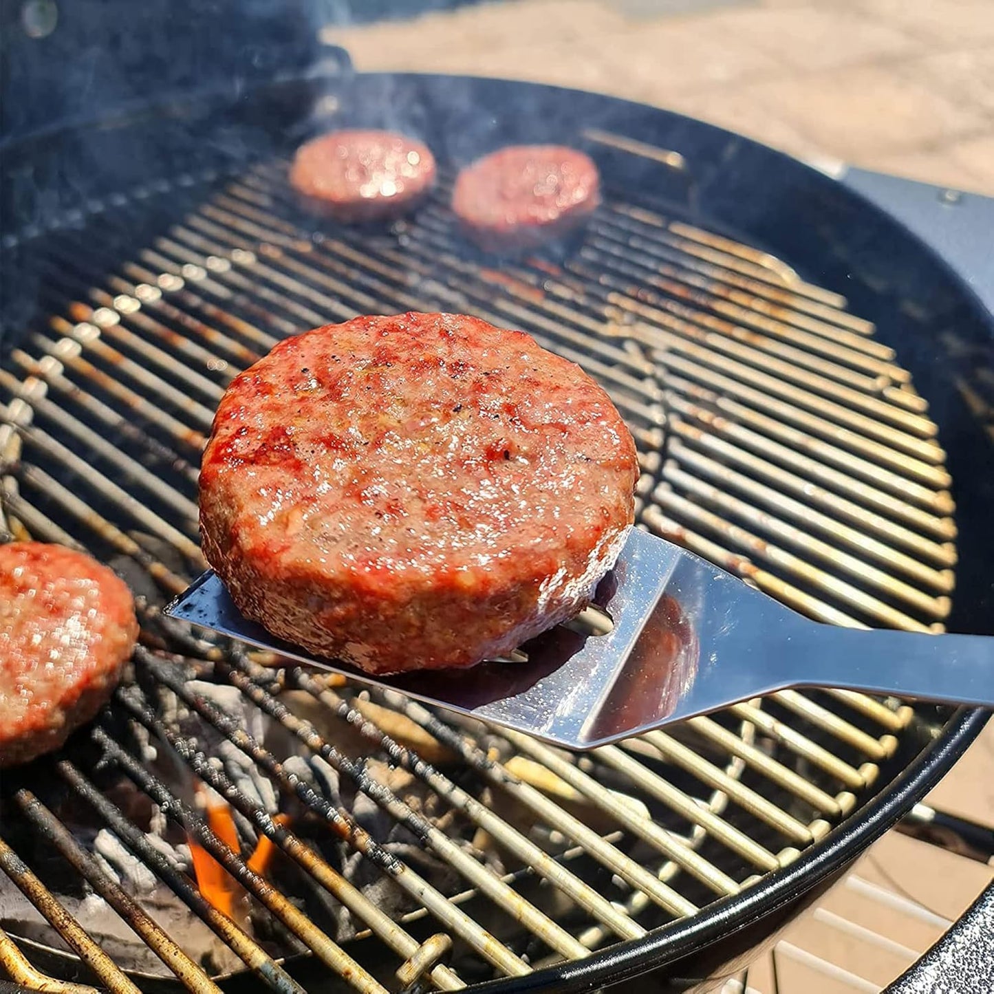 Masters & Burrell BBQ Tool Set and Storage Case 20 Piece Barbeque Accessories Kit Includes Spatula, Fork, Tongs, Basting Brush Heavy Duty Stainless Steel Utensils for Outdoor Cooking