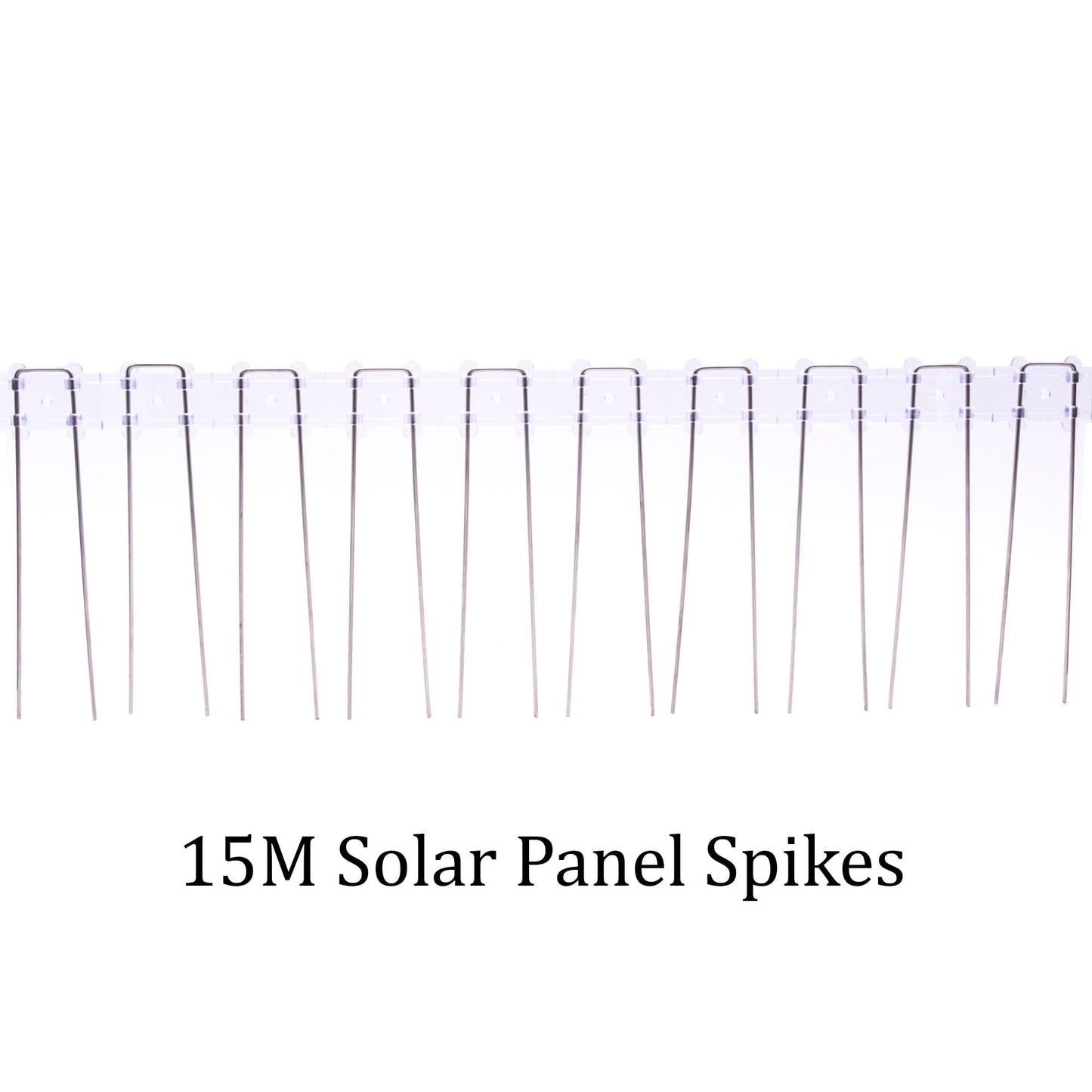 S4U 160mm Solar Panel Pigeon Bird Guard Stainless Steel Spikes Set Preventing Nesting Lightweight