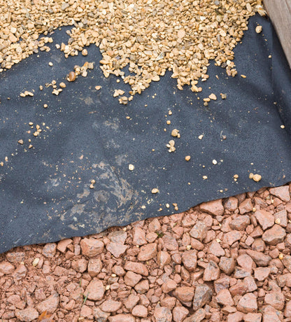 S4U Weed Control Membrane Durable Weed Barrier Fabric UV Stabilised Weed Barrier Breathable Garden Membrane for Pathways Flower Beds and Vegetable Gardens 1x50m