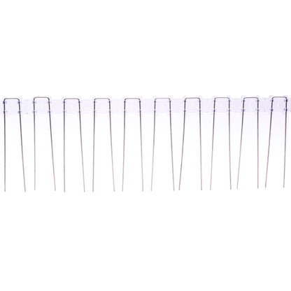 S4U 160mm Solar Panel Pigeon Bird Guard Stainless Steel Spikes Set Preventing Nesting Lightweight