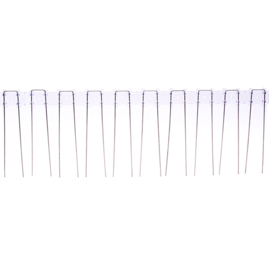 S4U 160mm Solar Panel Pigeon Bird Guard Stainless Steel Spikes Set Preventing Nesting Lightweight