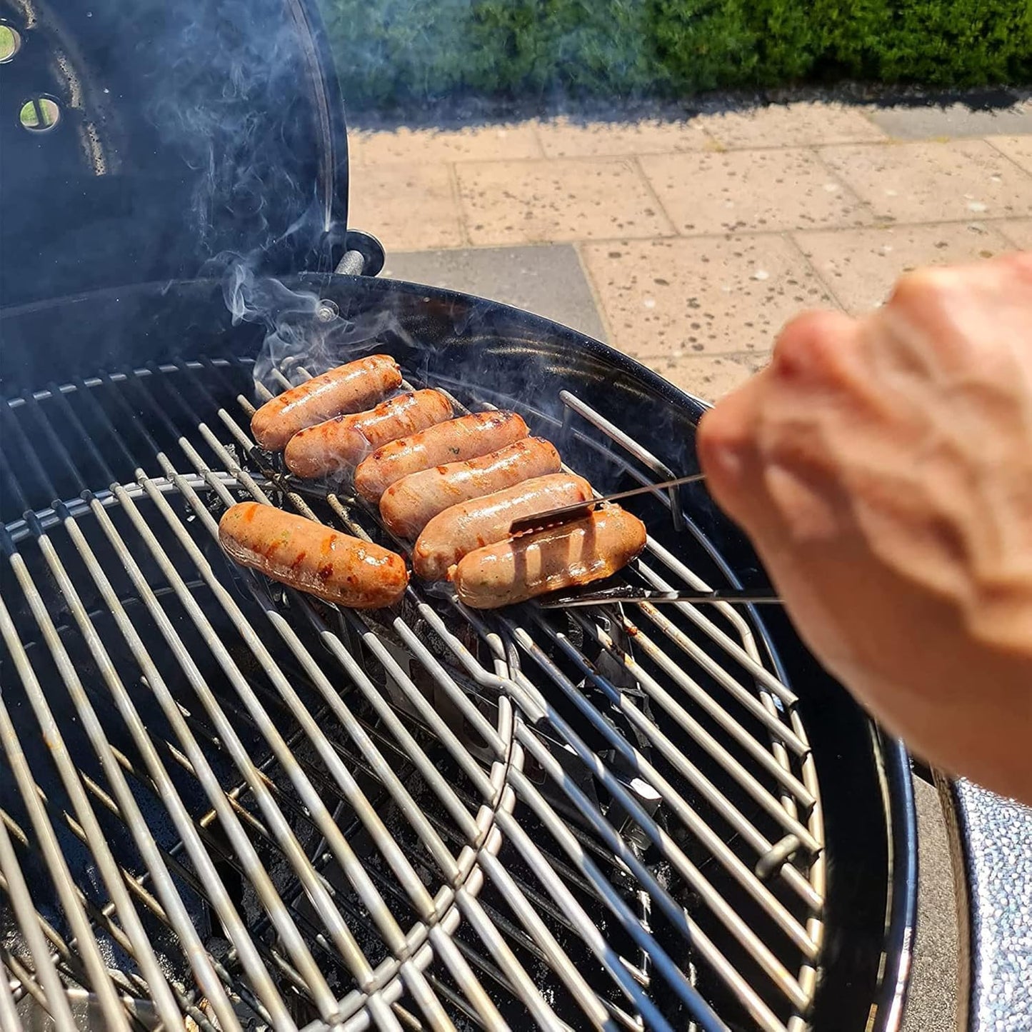 Masters & Burrell BBQ Tool Set and Storage Case 20 Piece Barbeque Accessories Kit Includes Spatula, Fork, Tongs, Basting Brush Heavy Duty Stainless Steel Utensils for Outdoor Cooking