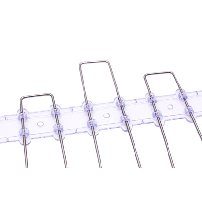 S4U 160mm Solar Panel Pigeon Bird Guard Stainless Steel Spikes Set Preventing Nesting Lightweight