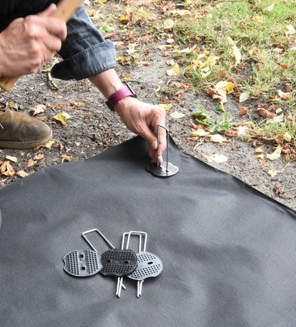 S4U Weed Control Membrane Durable Weed Barrier Fabric UV Stabilised Weed Barrier Breathable Garden Membrane for Pathways Flower Beds and Vegetable Gardens 1x50m