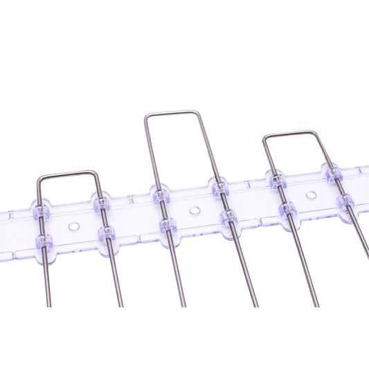 S4U 160mm Solar Panel Pigeon Bird Guard Stainless Steel Spikes Set Preventing Nesting Lightweight