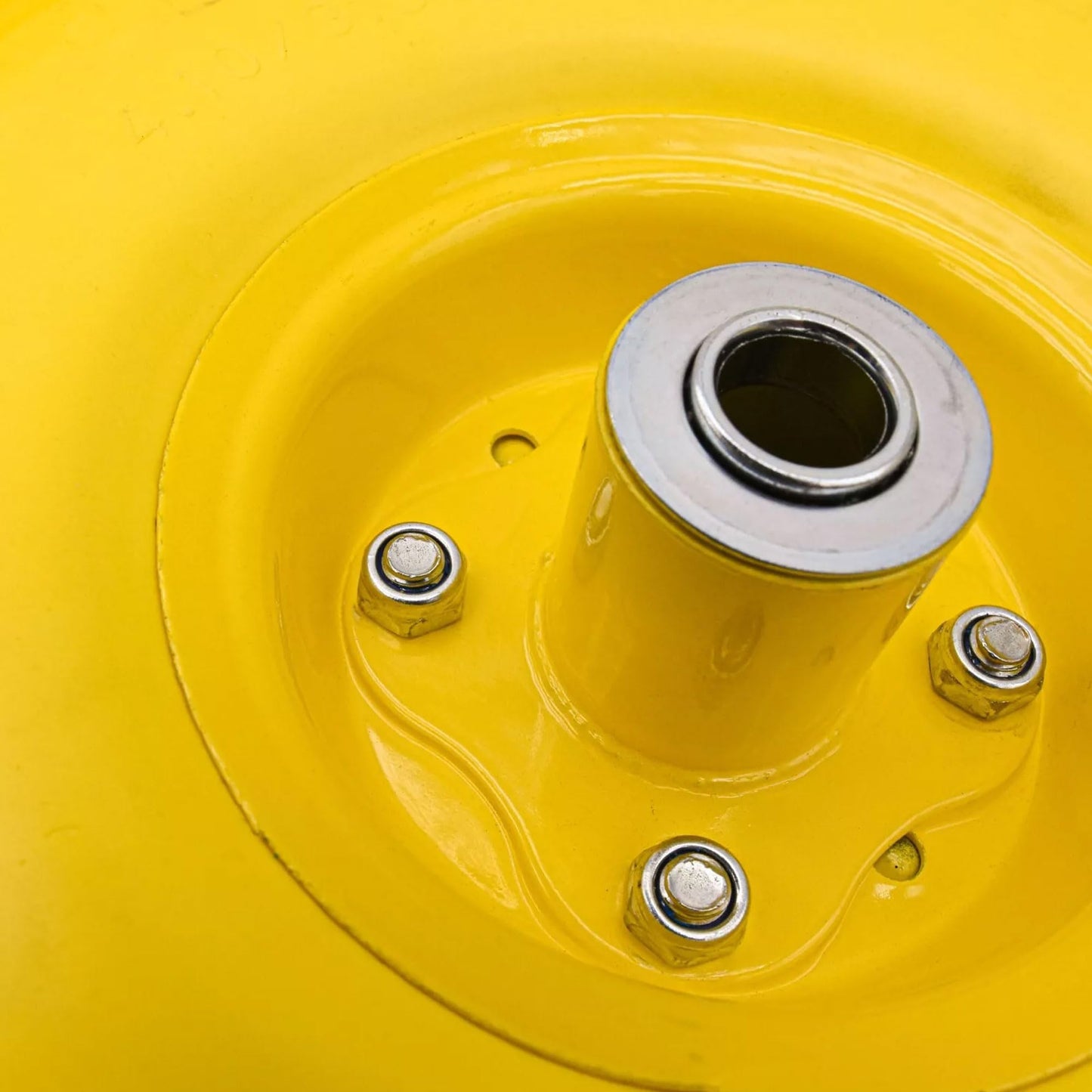 S4U 10” Sack Barrow Hand Truck Tyre Solid Rubber Wheel 3.5-4 PU Heavy Duty Puncture Proof Trolley Cart Wheelbarrow Replacement 16mm Bearing Nylon locking nuts