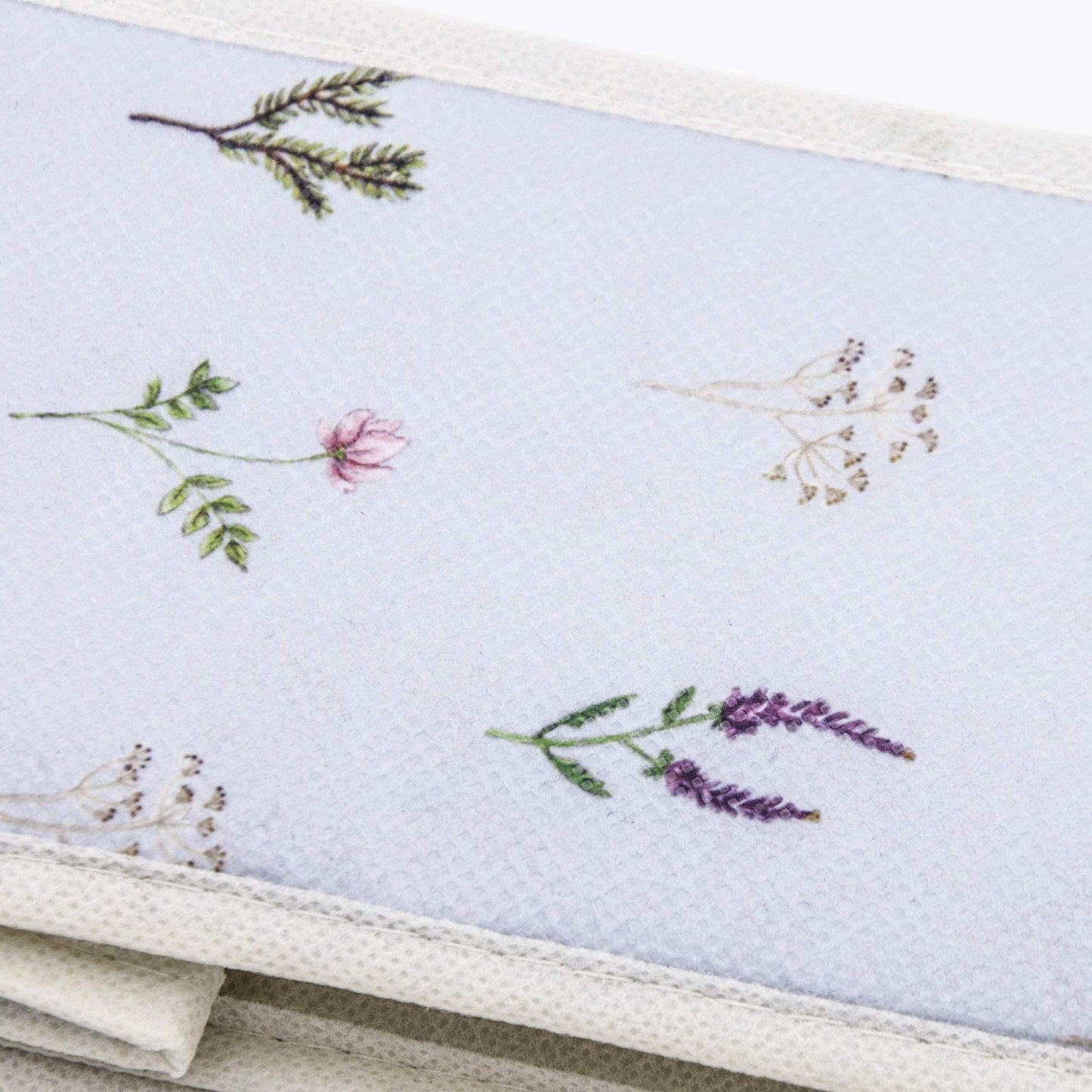 Masters & Burrell Wardrobe Dividers Set of Fabric Closet Organiser, Foldable Storage Boxes to Tidy Dresser, Office, Bra, Underwear, Tie, Socks, Bedroom, Collapsible Organizer