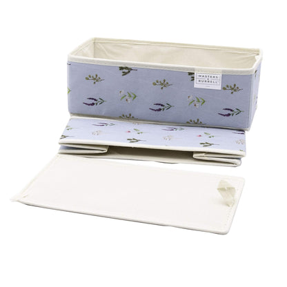 Masters & Burrell Wardrobe Dividers Set of Fabric Closet Organiser, Foldable Storage Boxes to Tidy Dresser, Office, Bra, Underwear, Tie, Socks, Bedroom, Collapsible Organizer